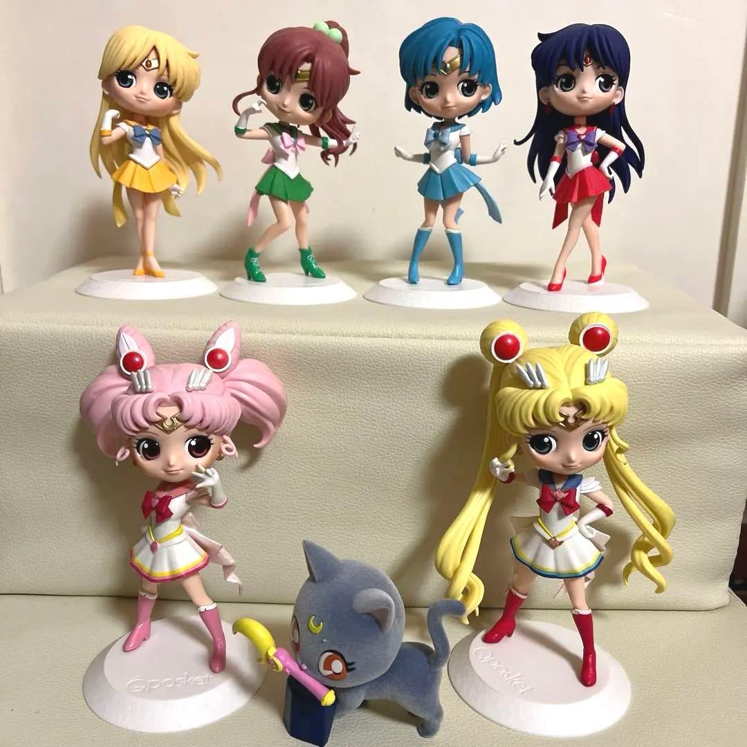 qposket セーラームーン フィギュア キューポスケット 6体