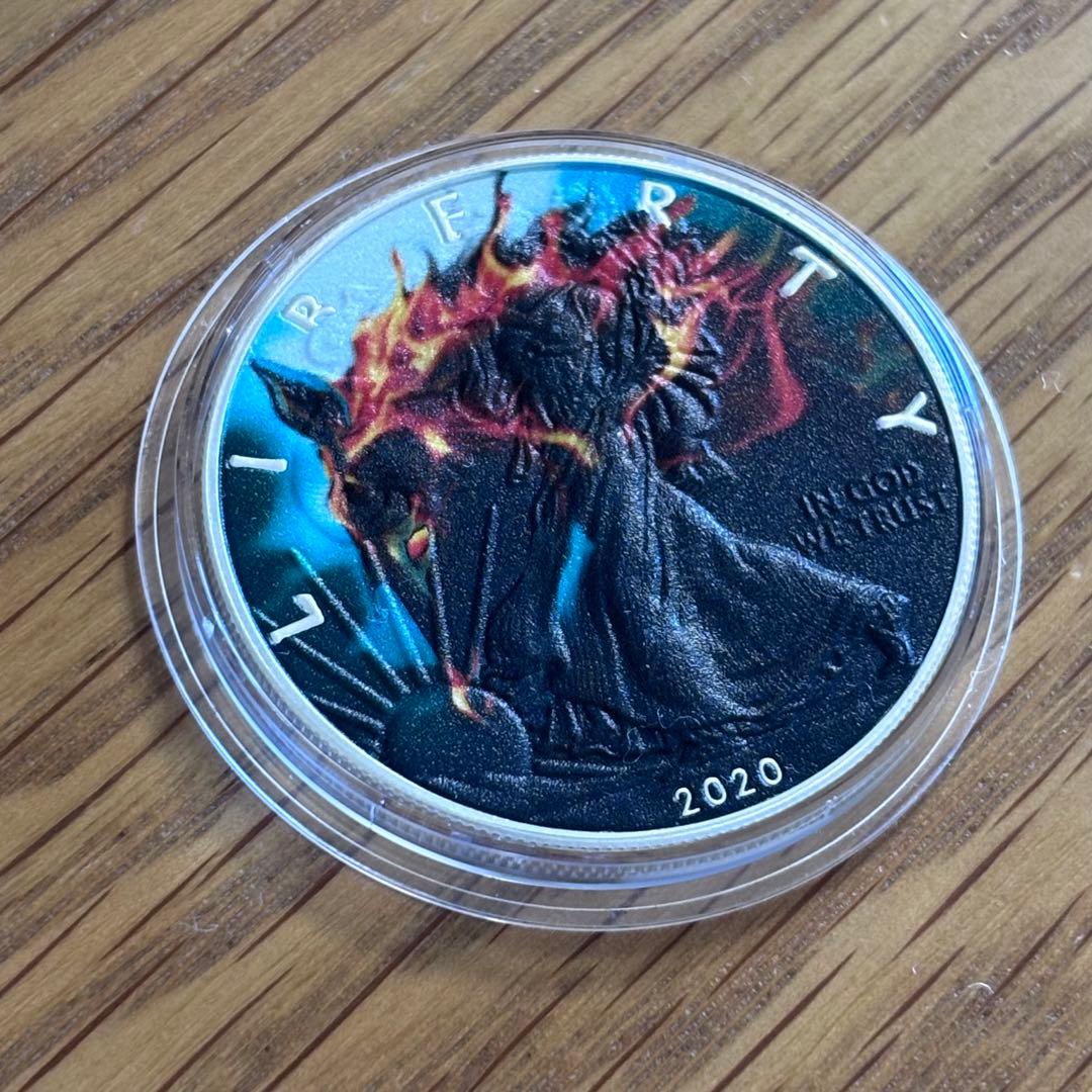 ○計2品①モントリオールオリンピック記念切手型硬貨②アメリカ合衆国