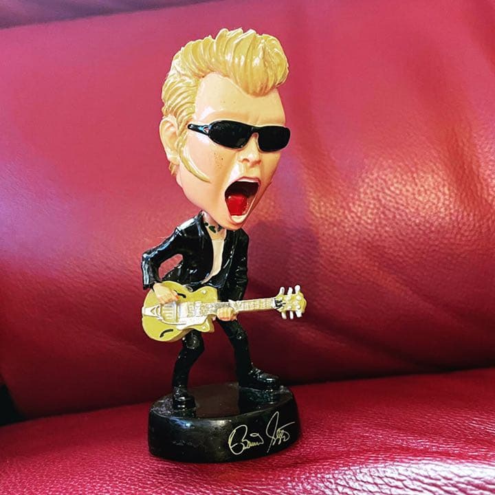 ブライアンセッツァー ロカビリーなバブルヘッド人形です。 クリアランス