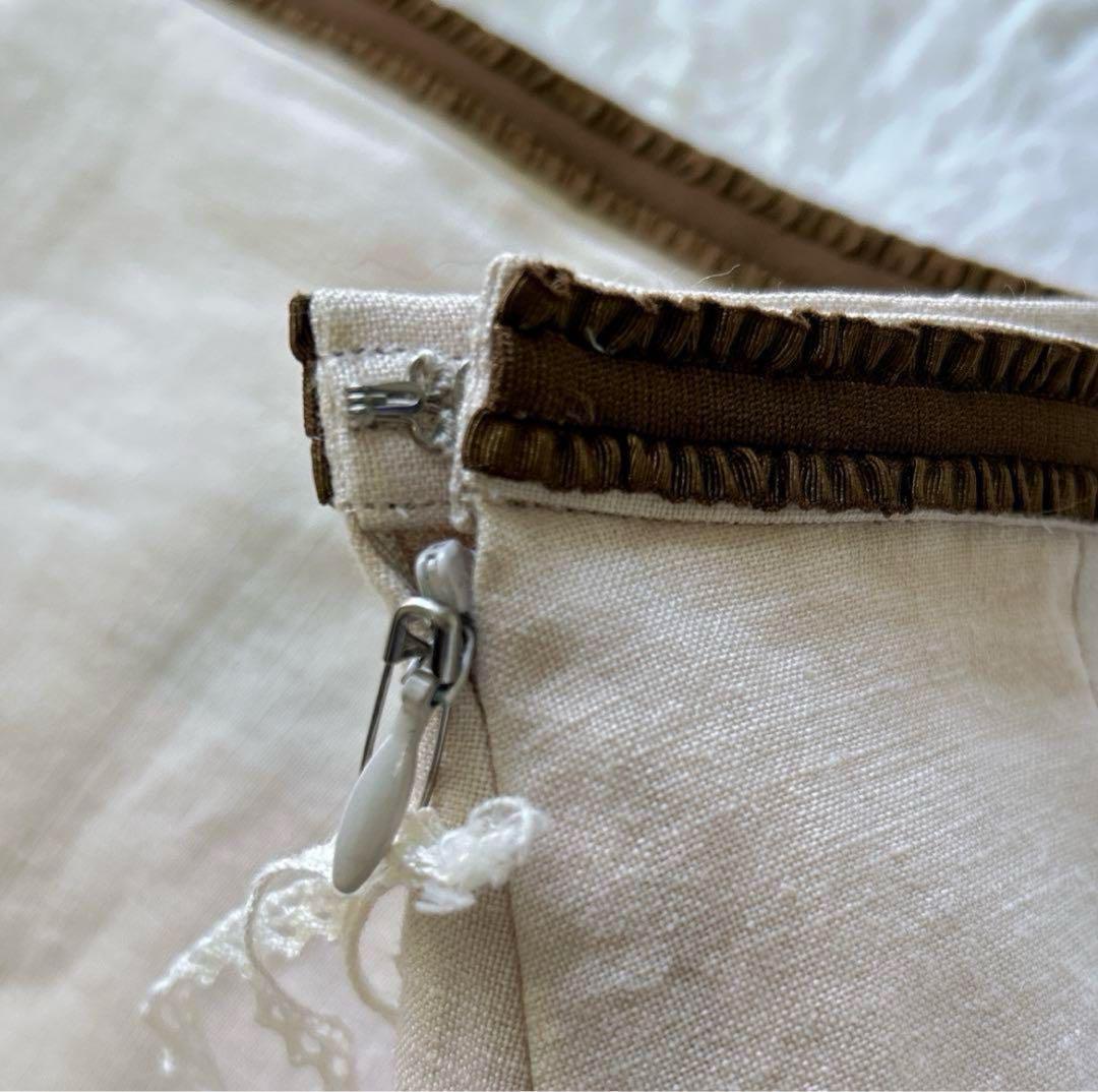 未使用タグ＊ミナペルホネン　BIRD　リネン　スカート