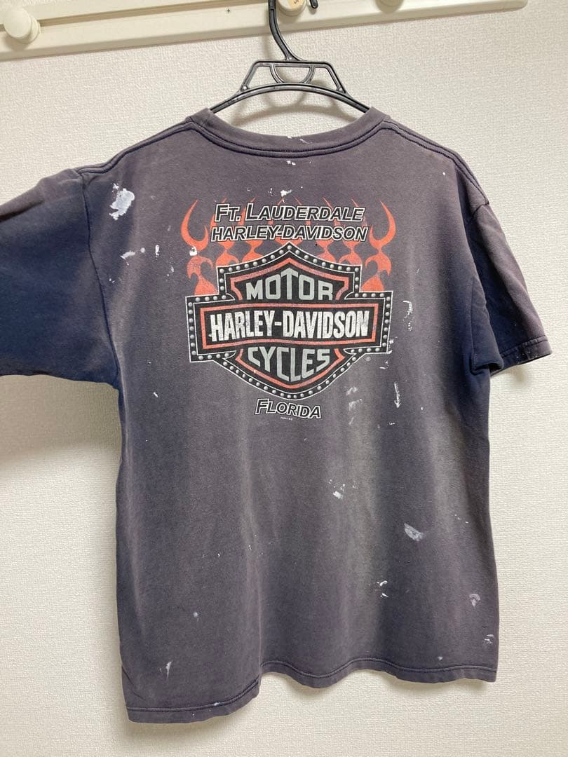 雰囲気◎2001 Harley-Davidson エンジン フレイム Tシャツ - メルカリ