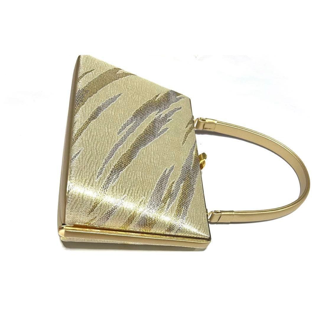 【新品級美品】伊と忠　和装バッグ草履セット　三層　フォーマル　成人式　M〜L