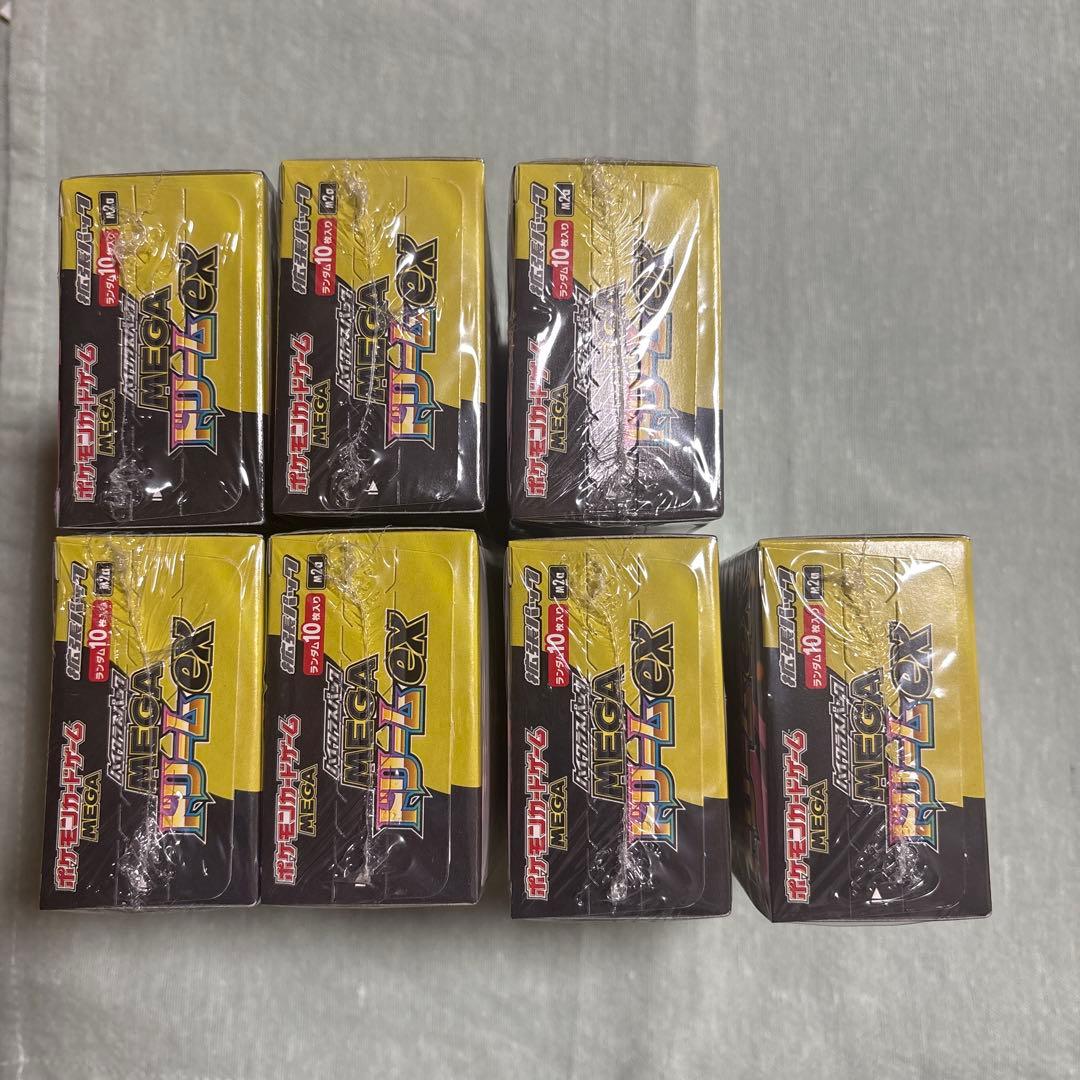 ポケモンカードMEGAドリームex新品未開封 7BOXシュリンク付