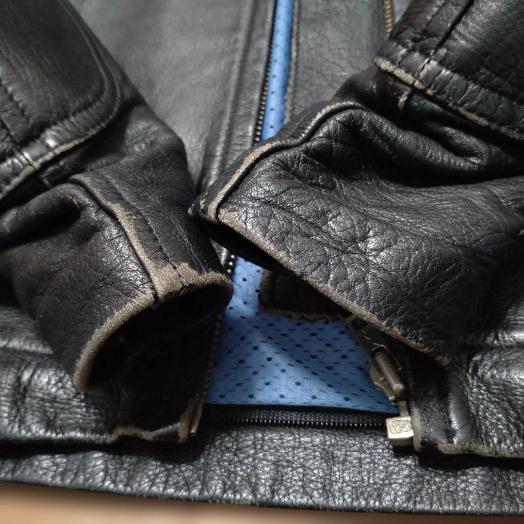 お値下げ/クシタニ ´80絶版 黒レザージャケットS WM相当