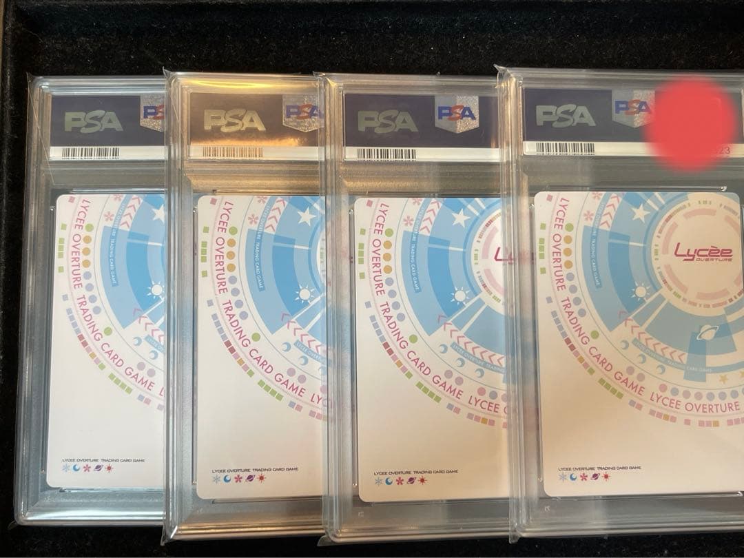 lycee ファウストPSA10  4連番セット