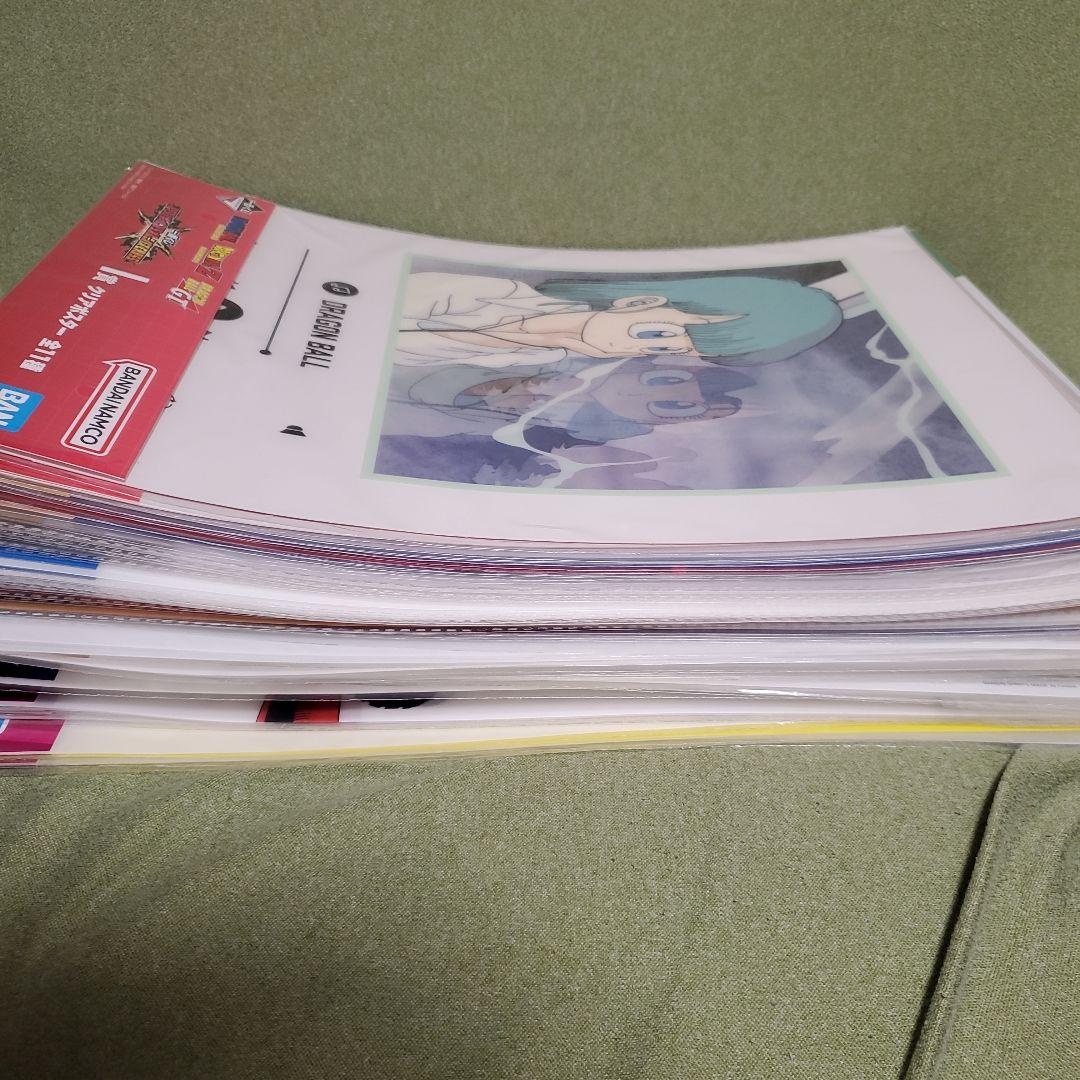 一番くじ ドラゴンボール ビジュアルボード・ビジュアルシート 85枚