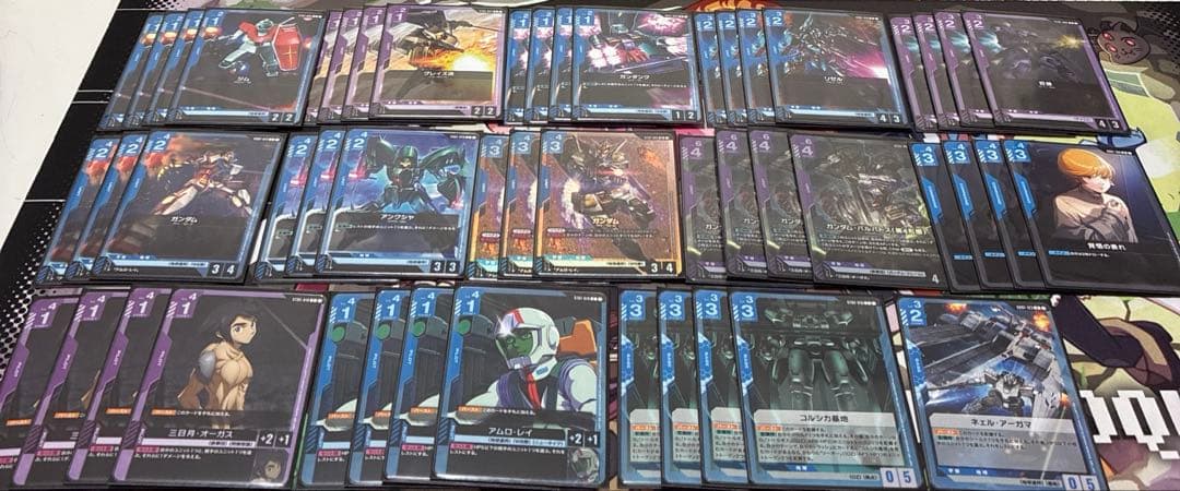 ガンダムカード　紫青デッキ ガンダムカード 紫青デッキ カードダスドットコム 公式サイト | 商品