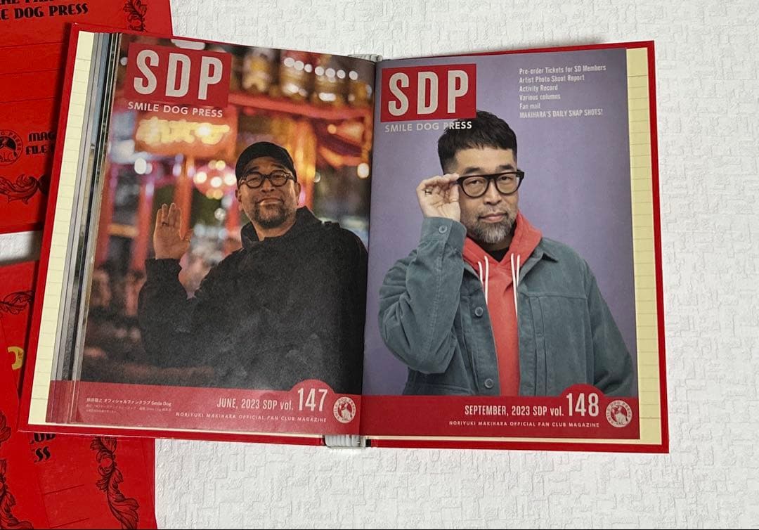 非売品 槇原敬之 ファンクラブ会報 vol.1・9〜148 バインダー収納済