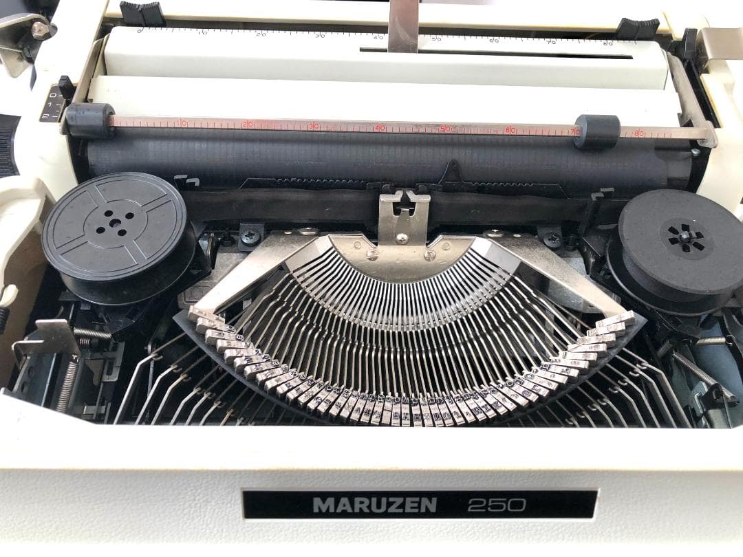 完動品・印字可能】マルゼン 250 タイプライター おまけ付（説明書コピー）