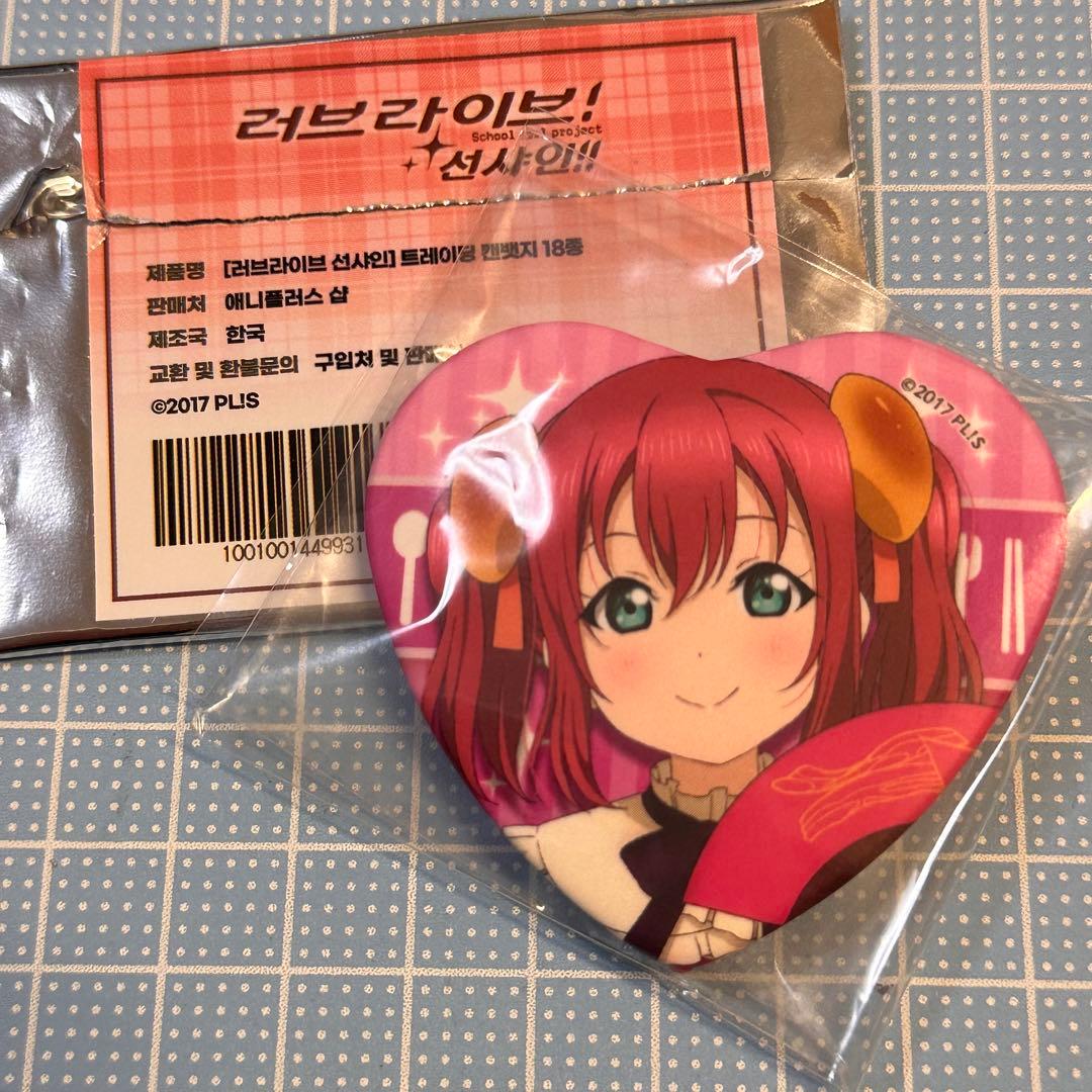 ラブライブサンシャイン Aqours 黒澤ルビィ 痛バ 缶バッジ