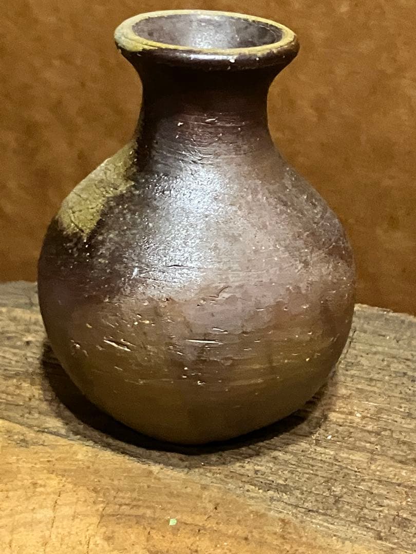 備前 登窯 作家一点もの 一輪挿し 徳利 小壺 - メルカリ