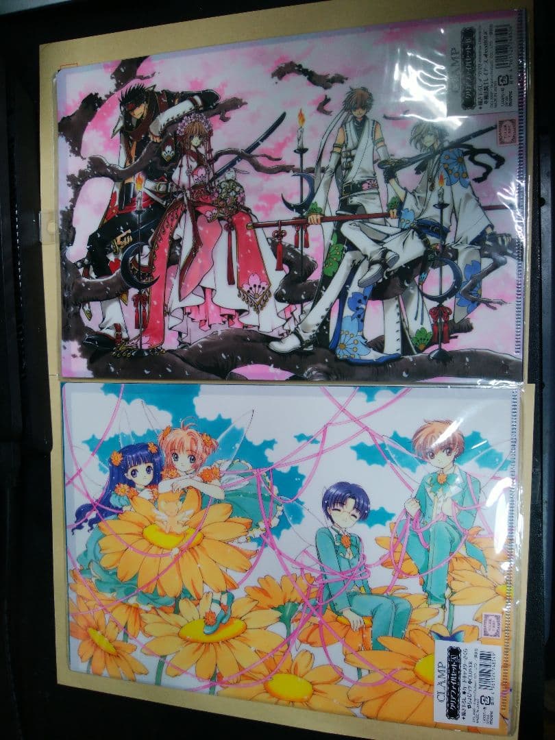 京まふ2014 CLAMP原画展 A4クリアファイル ファイルセットA.B