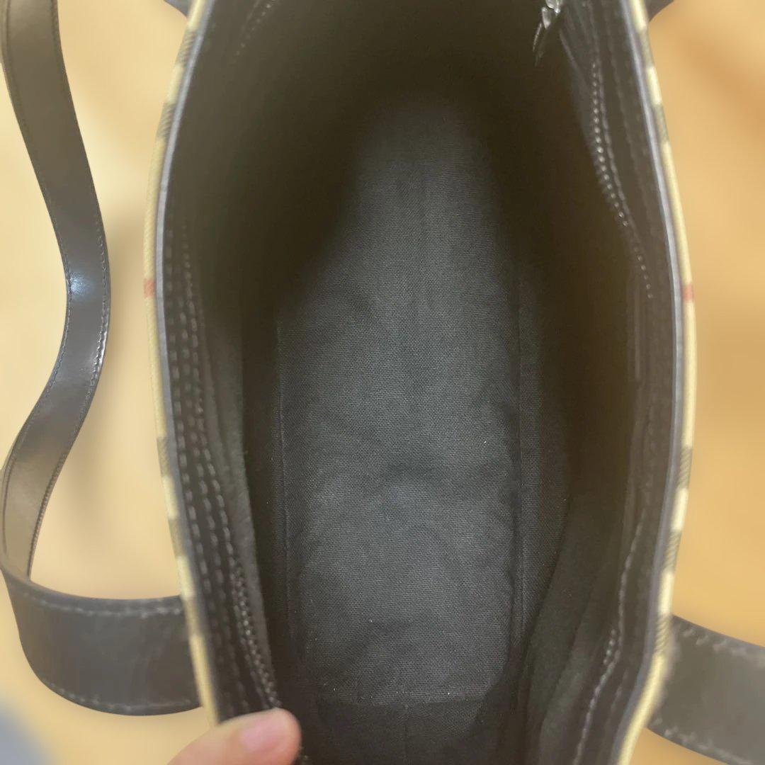 美品バーバリー　トートバッグ