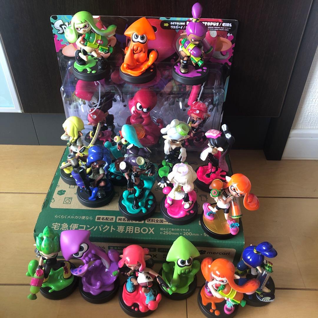 スプラトゥーン3 対応 歴代 全種類 コンプリート amiibo 19種類