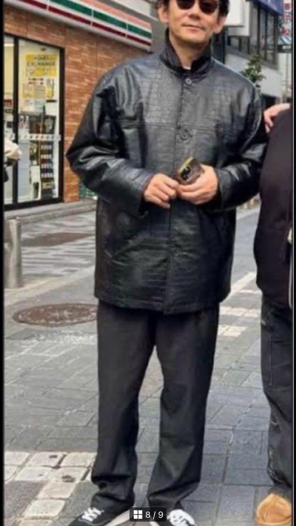 Old Gap レザーカーコート野村訓市氏着用同モデル