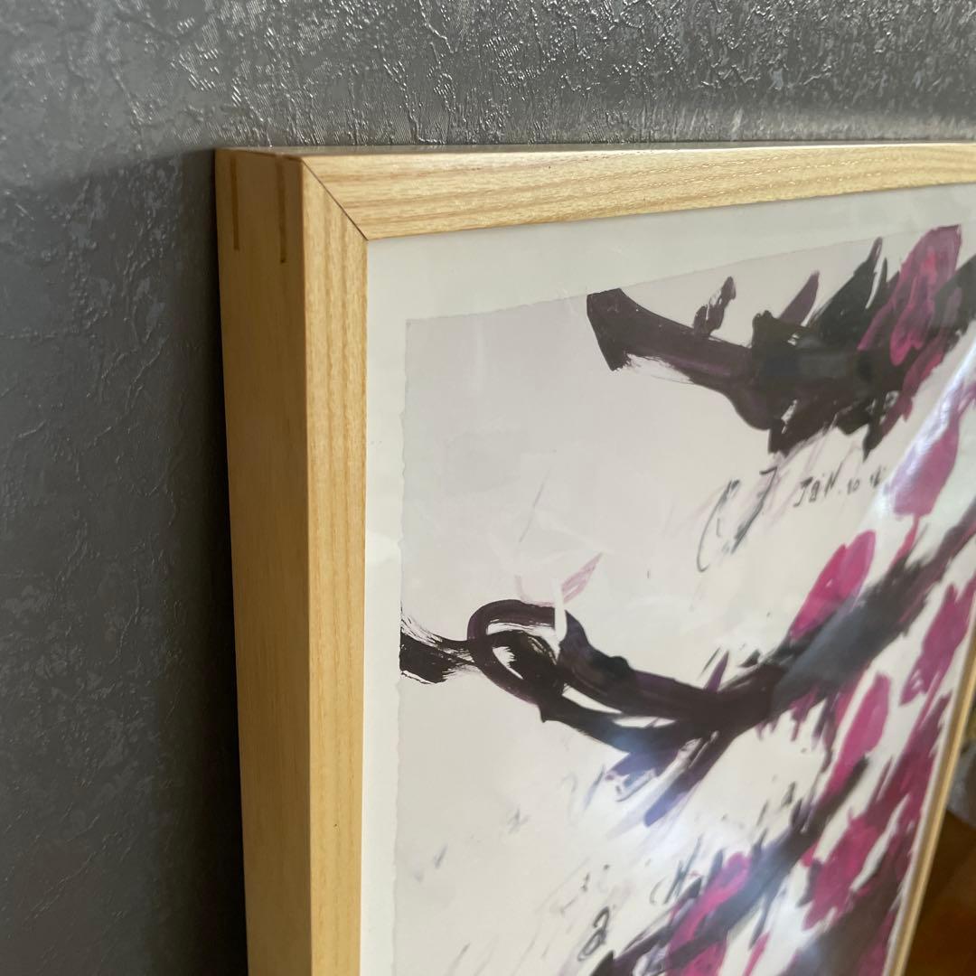 CY TWOMBLY サイ　トゥオンブリー　ポスター　額装品