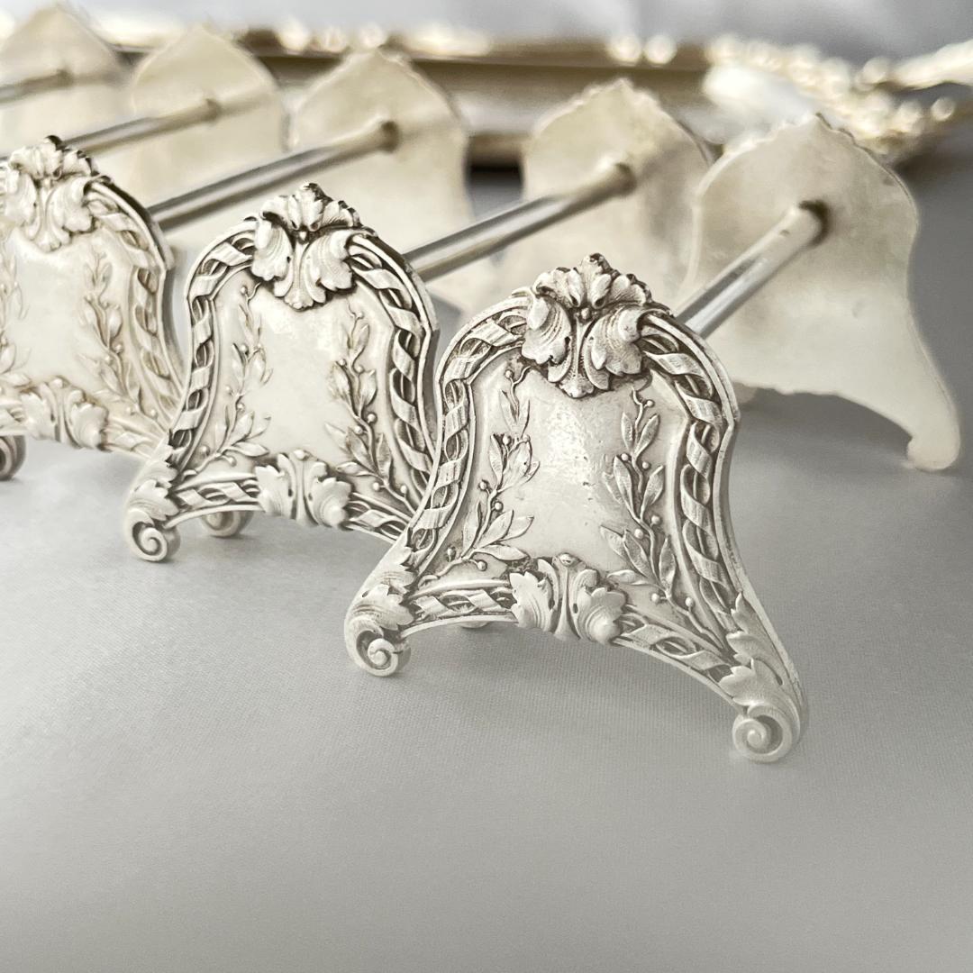 【仏蘭西】 ルイ16世様式 ナイフレスト / カトラリーレスト 6個