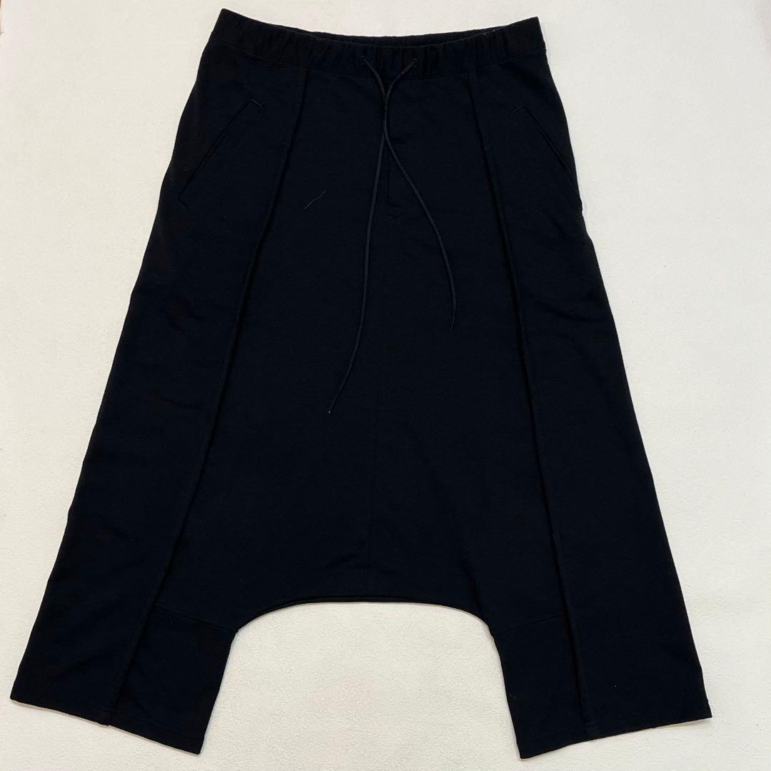 美品 Y-3 ライン サルエル パンツ ブラック ワイスリー S ヨウジ