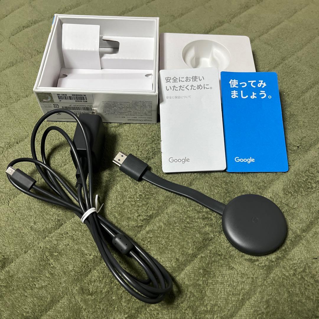 Google Chromecast 第3世代 箱付き