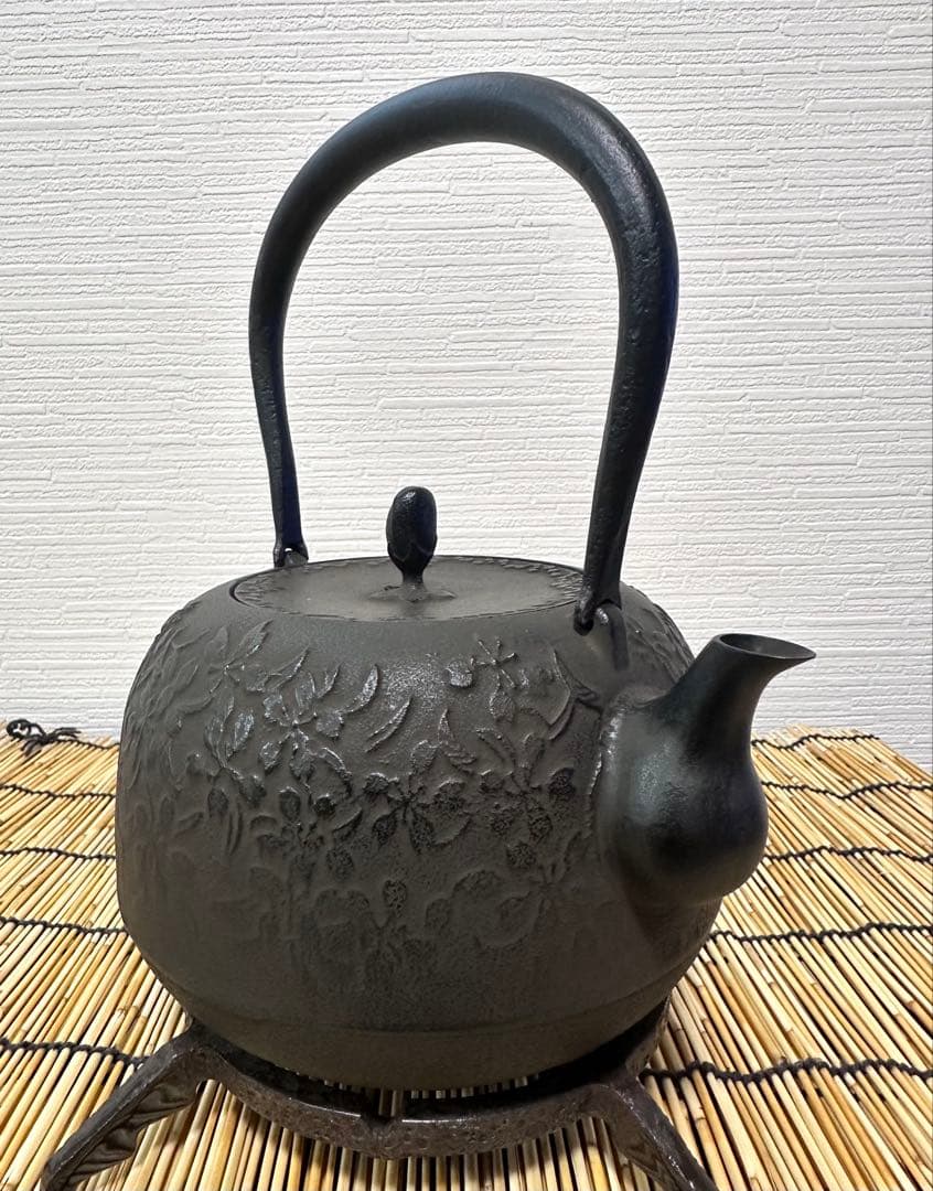 未使用品　南部及精鋳造所(鳳文堂)造　１５型　桜　ローズマリー♪様　売約済み