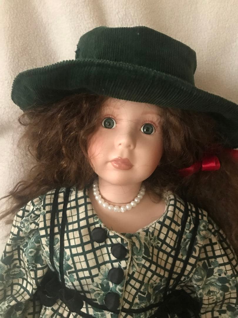 ポーセリアンドール 約50cm 陶器人形