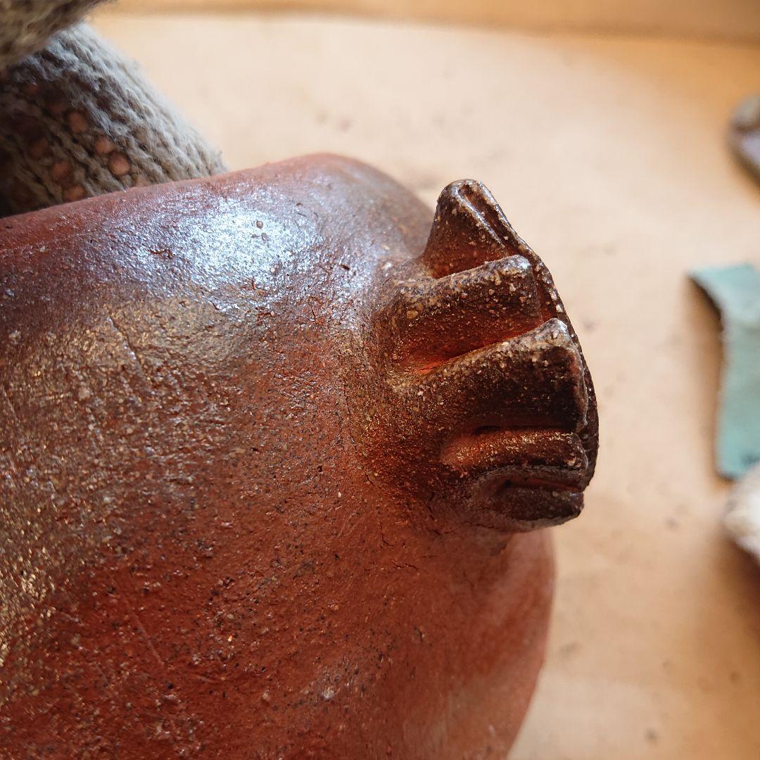 2435】香炉、置物…備前焼