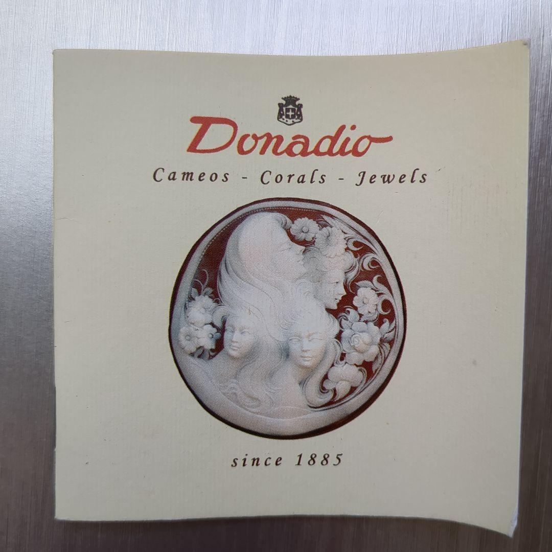 イタリアDonadio カメオ ブローチ チャーム Donadio ドナディオ