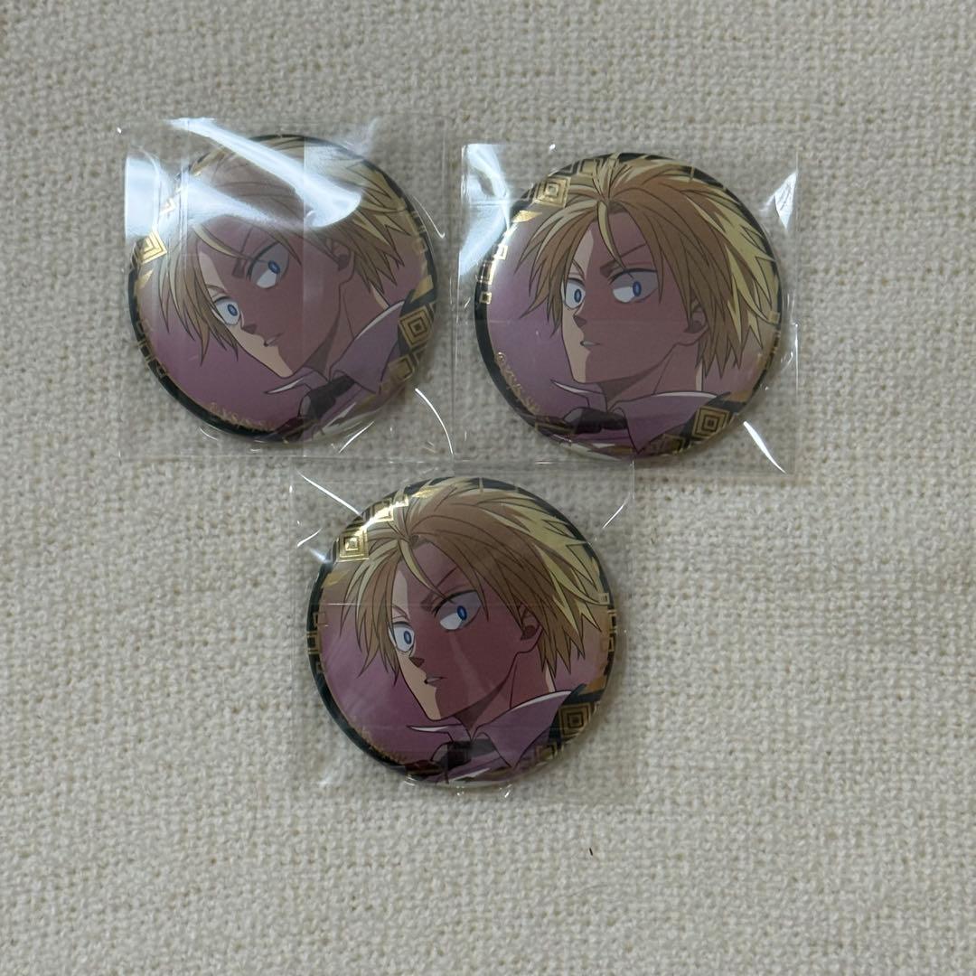 サカモトデイズ party mission シン 箔押し缶バッジ - メルカリ