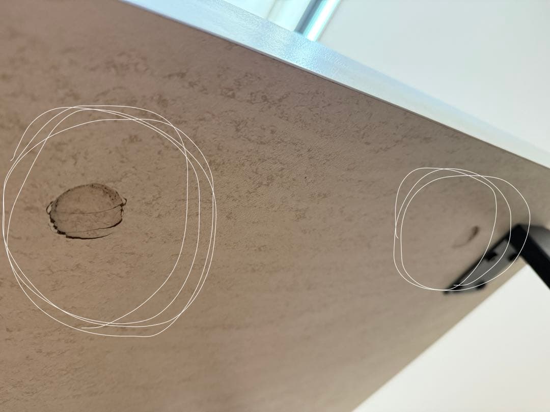 【引取り限定】大理石調 4人掛け ダイニングテーブルセット