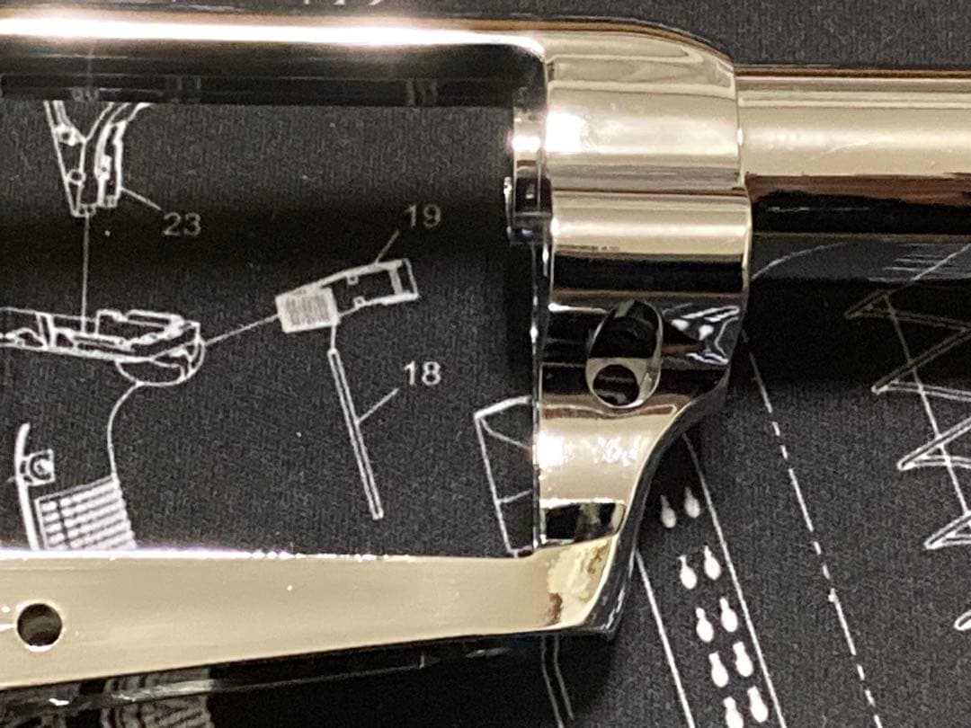 新品未使用 ハートフォード SAA シルバー アーティラリー バレルフレーム