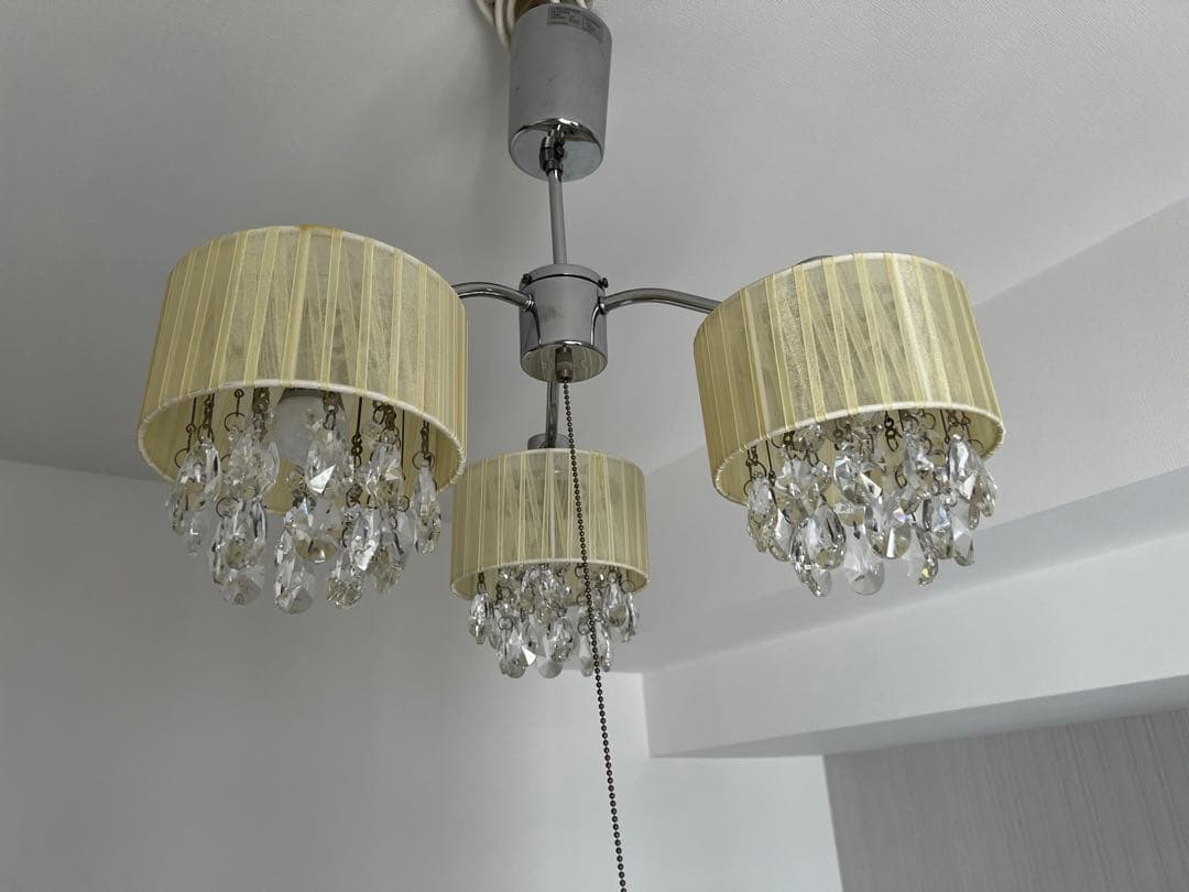 ことぶき様】フランフラン シャンデリア Franc Franc クリスタル照明