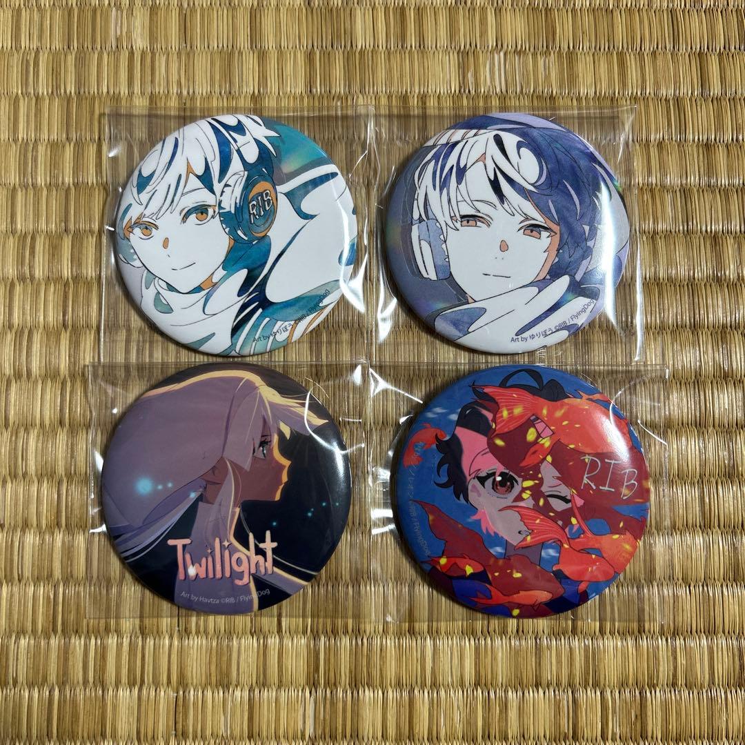 ① りぶ 歌い手 15th りぶわんくじ 缶バッジ ゆりぼう - メルカリ