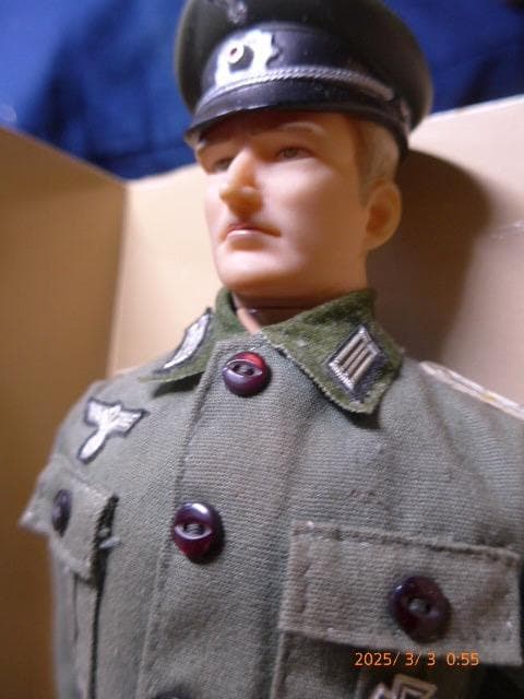 貴重なタカラのコンバットジョー　ドイツ陸軍将校／No.４　元箱つき
