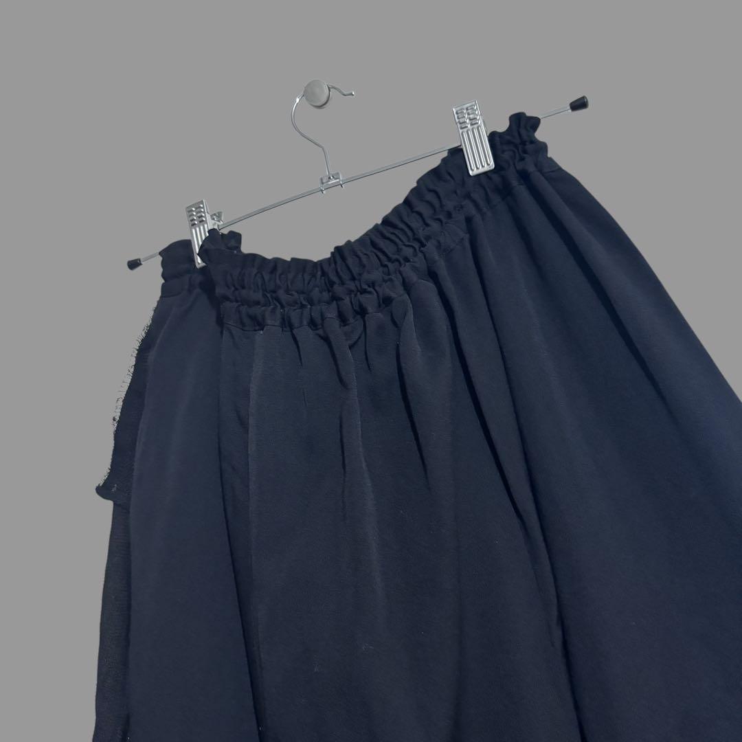 2025年春夏y's アシンメトリーサルエルパンツ　ワイズ　ヨウジヤマモト