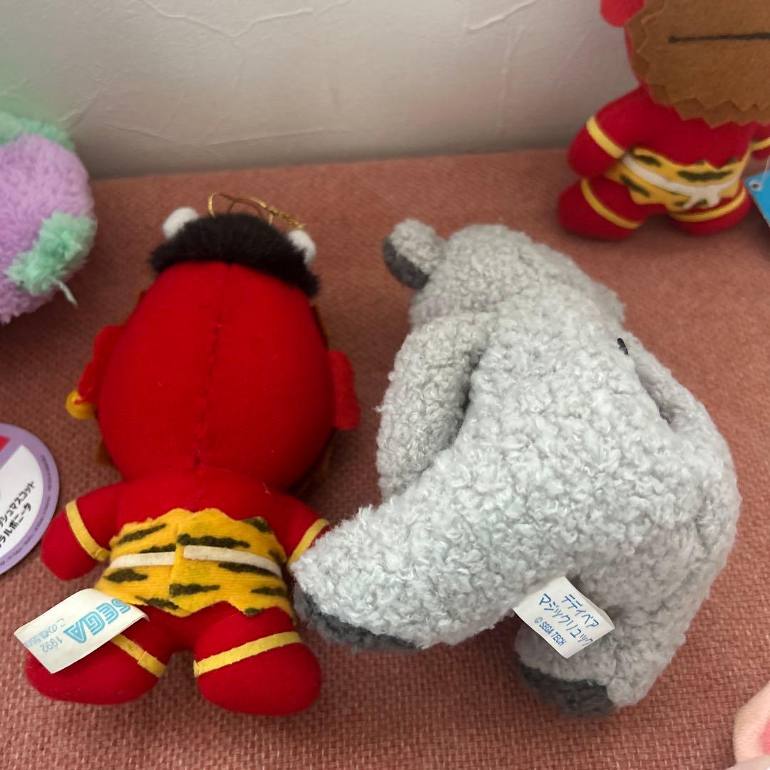 レトロ　プライズ　赤鬼　猿　豚　くま　ポケモン　ガラルポニータ　TOMY マリル