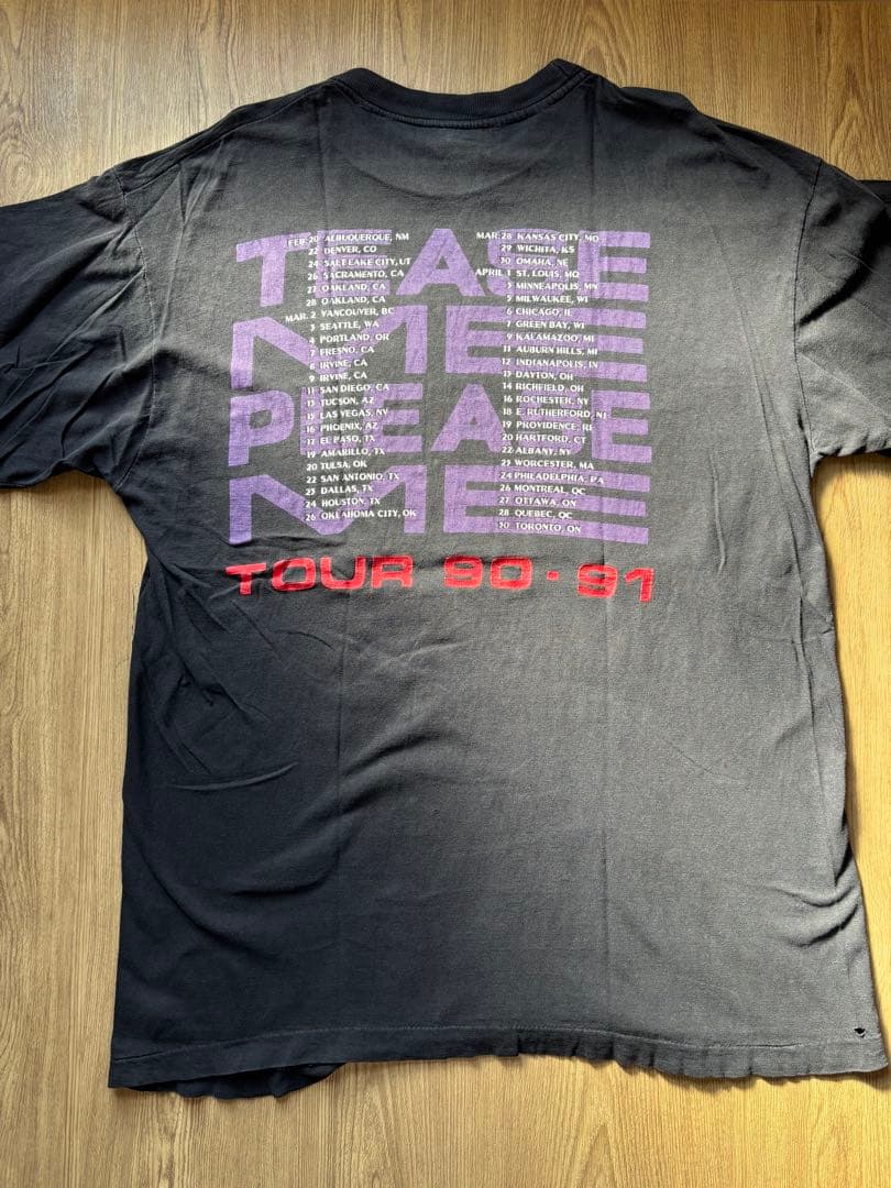 SCORPIONS TEASE ME PLEASE ME TOUR 90-91 - メルカリ