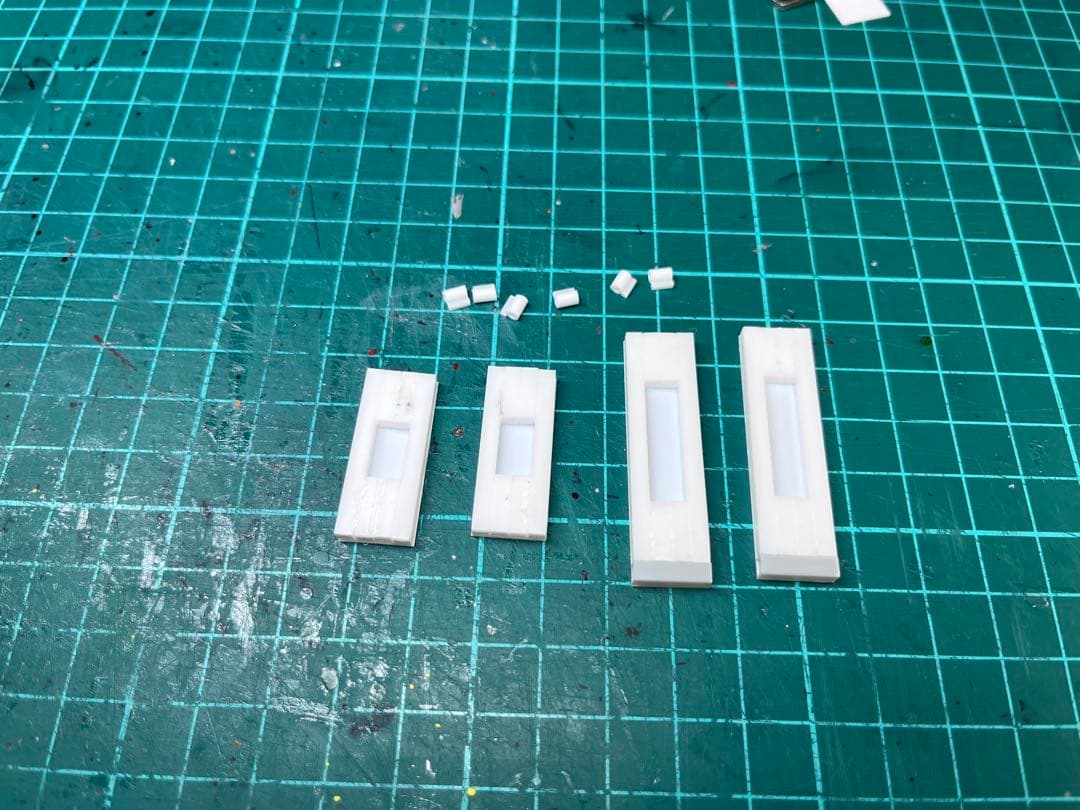 Dodge様専用 1/50 3軸低床トレーラー自動あゆみ付 重機 建機