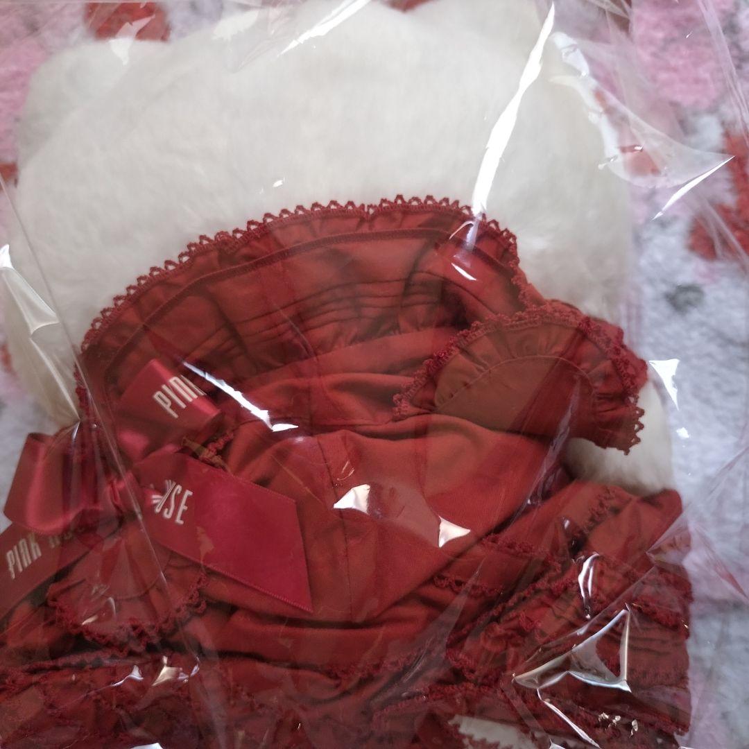 ♡ピンクハウス　ハローキティ　ぬいぐるみ♡ネコ耳フードワンピース