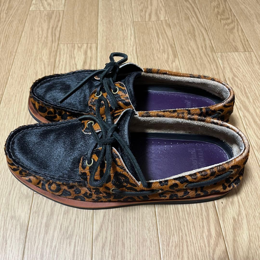 Timberland×WackoMaria ローファー 27.5cm レオパード