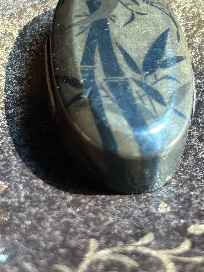 刀装具 竹林 竹 武具 日本刀 骨董 アンティーク コレクション