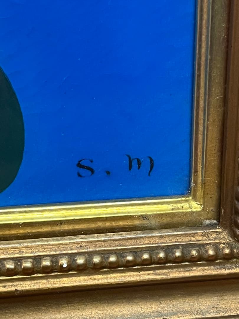 前田舜敏「唄う」油彩 10号 - 絵画在庫 処分 セール 通販