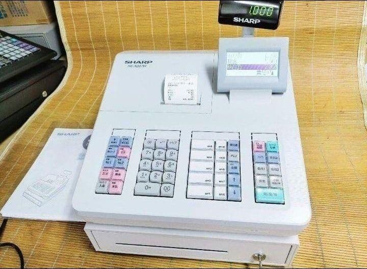 シャープレジスター XE-A207w-wPC連携売上管理設定無料 3662211