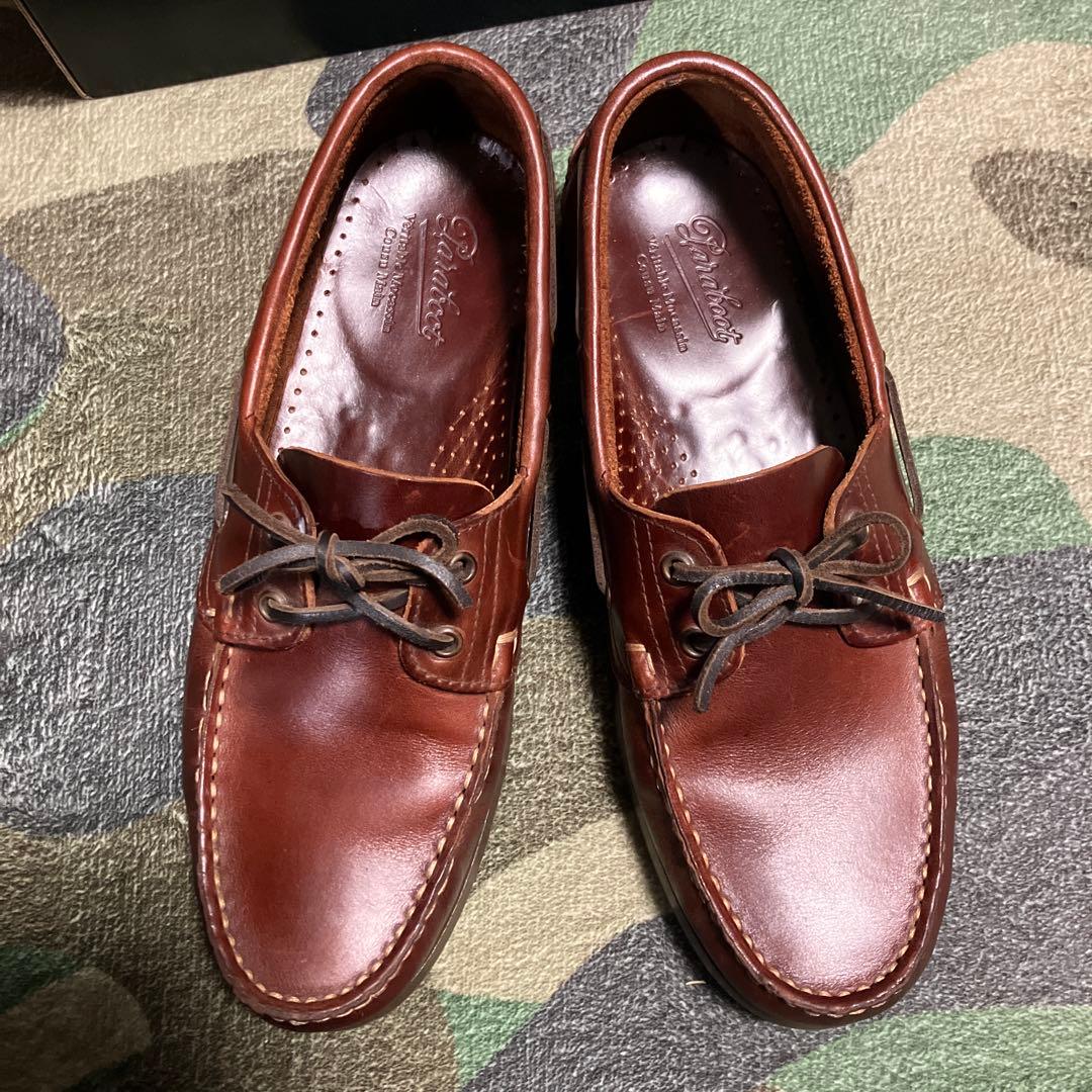 Paraboot Barth Marineモカシンシューズ 28cm