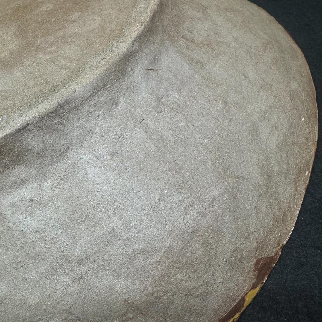 希少】鍋島焼 名工 嘉秀作 麒麟図 浮彫 彩釉