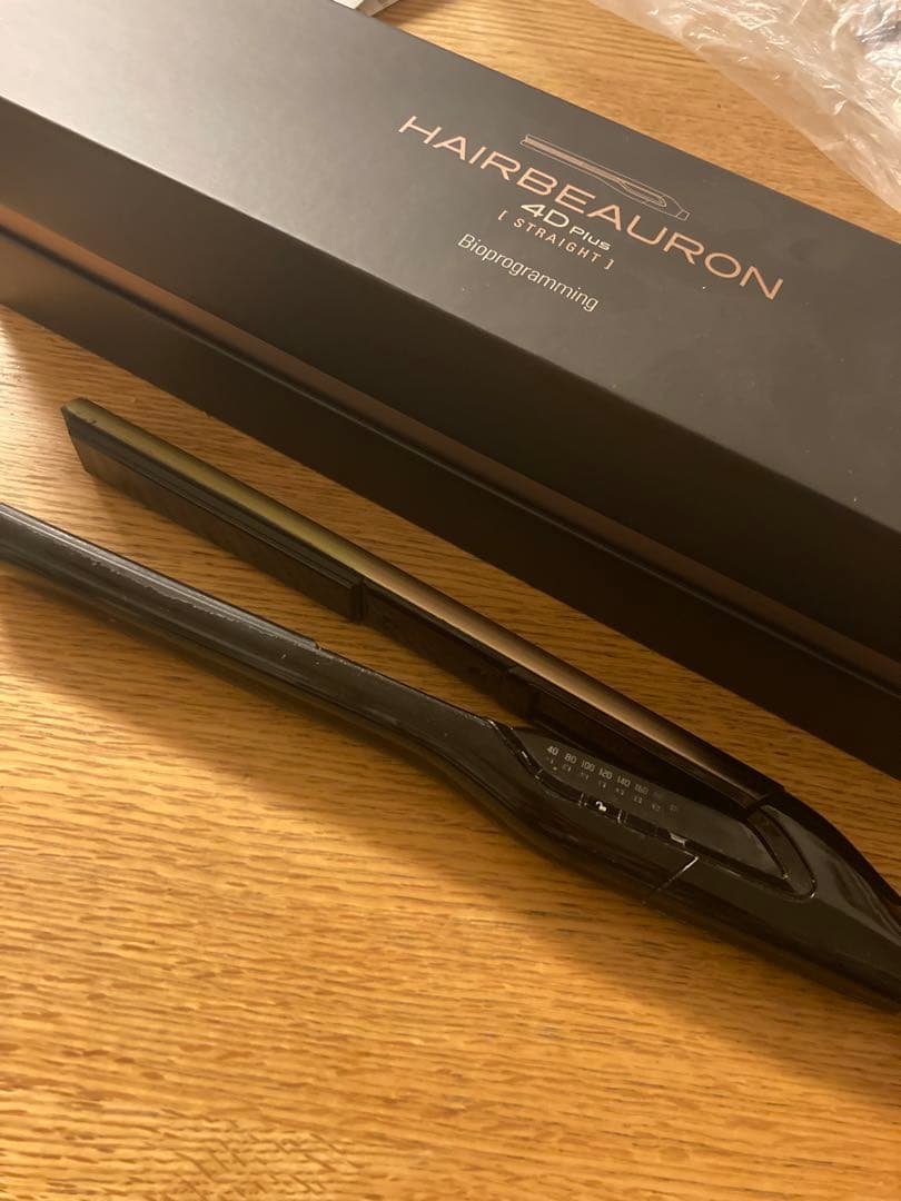 HAIRBEAURON 4D plusストレートヘアアイロン ジャンク品