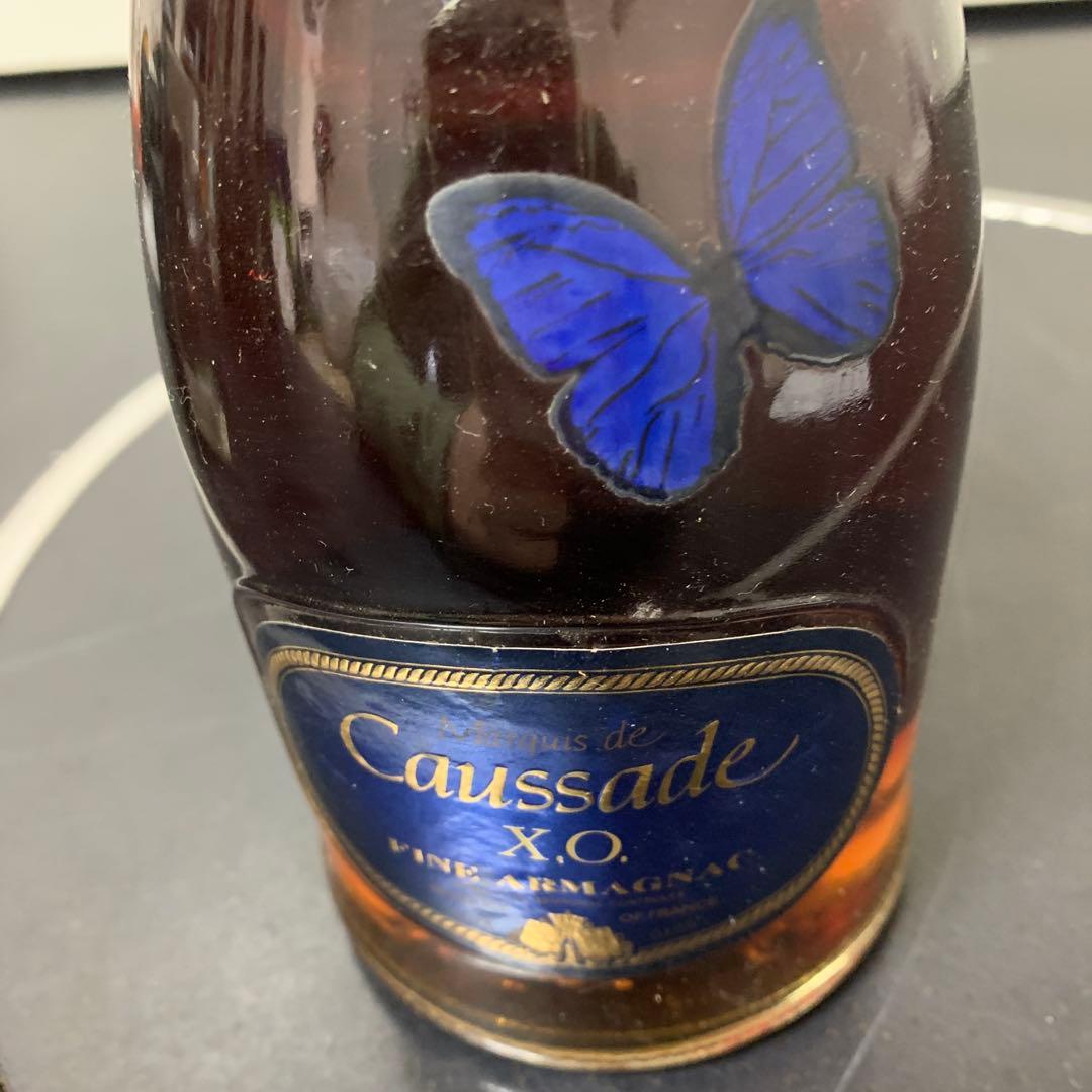 中古】Caussade X.O. ブランデー18-359 中古】Caussade X.O.