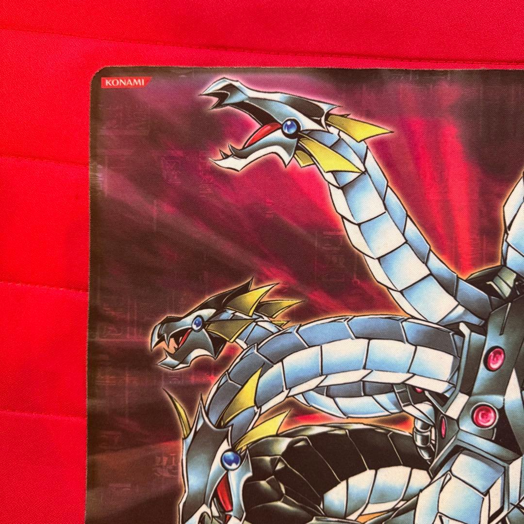 【特価】遊戯王　キメラテック・オーバー・ドラゴン　プレイマット　JUDGE