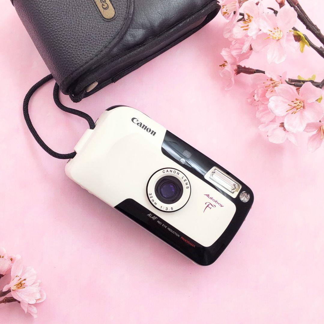 完動品◇極美品【昭和レトロ◇超希少パンダカラー】Canon Autoboy