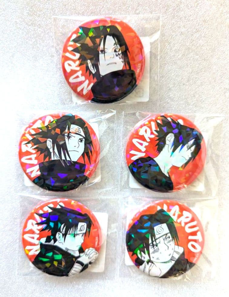 ジャンプショップ オールスター缶バッジ ナルト サスケ うちはサスケ