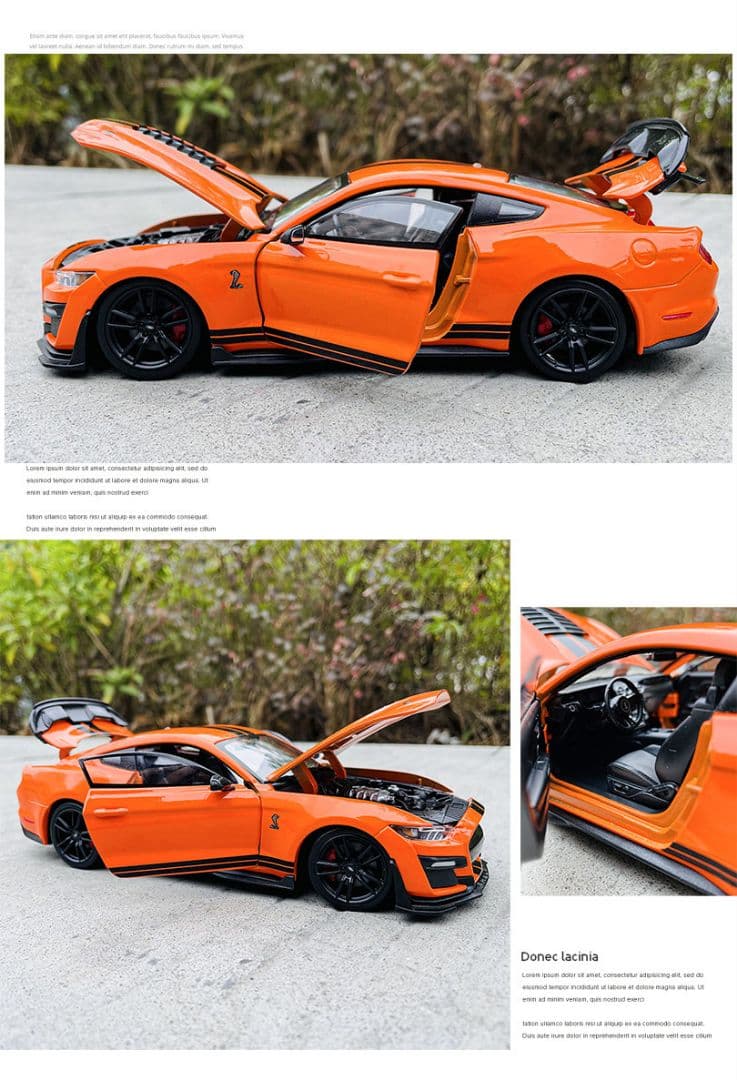 2020 フォードマスタングシェルビーGT500 ミニカー